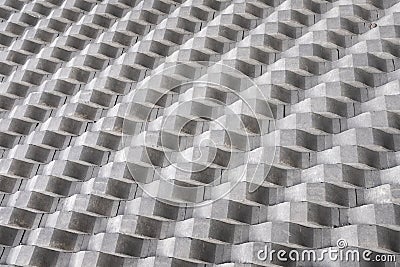 Abstract Architecture Concrete Detail Stock Photo