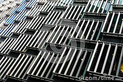 Abstract Architecture of a Modern Building Stock Photo