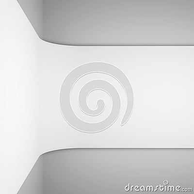 Abstract Architecture Rendering Stock Photo