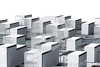 Abstract architecture texture Stock Photo