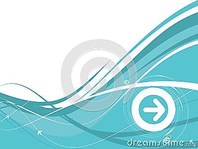 Abstract arrow background Vector Illustration