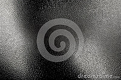 Abstract art background featuring black cloth with desaturated particles in motion. Animated texture creates a visually Stock Photo