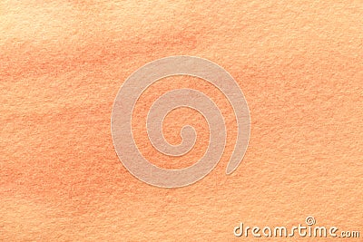 Abstract art background light coral and pink colors. Watercolor painting on canvas with soft peach gradient Stock Photo