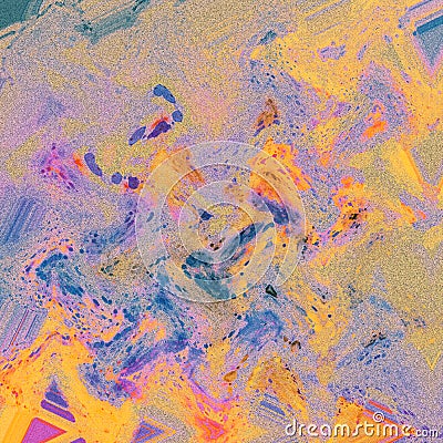 Abstract art background. Modern art texture. Thick paint paper for creative looks, themes, background, poster. Stock Photo