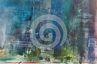 Abstract art background. Oil painting. Grunge texture. Fragment of artwork. Modern art. Colorful canvas. Stock Photo