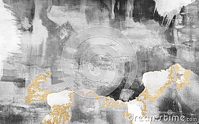 Abstract art oil painting art style. Can be used for wall decoration, wallpaper, murals, carpet, Stock Photo