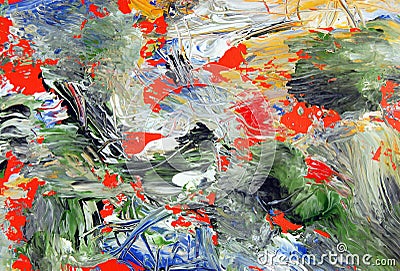 Abstract Art . Painted background texture Stock Photo