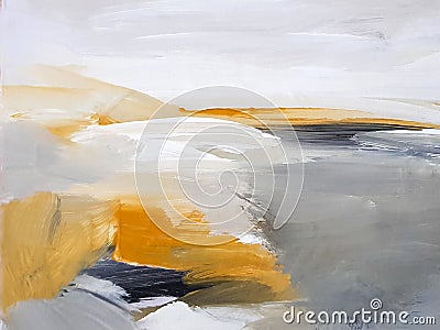 Abstract Art Painting background. Modern art. Contemporary art Stock Photo