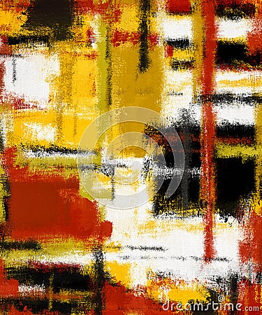 Abstract art painting Stock Photo