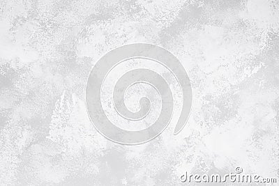 Abstract art painting in white and gray color for texture background Stock Photo