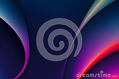 Abstract art pattern of dark Azul colors tone. Background wallpaper and line colors. Vector Illustration