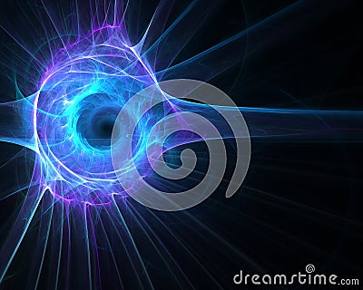 Abstract art star backdrop (wallpaper). Stock Photo