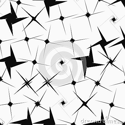 Abstract art to use as geometric patterns, backgrounds, textures Vector Illustration