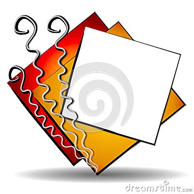 Abstract Art Web Site Logo 3 Cartoon Illustration