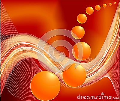 Abstract artistic background Vector Illustration