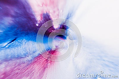 Abstract artistic background of colorful splash Stock Photo