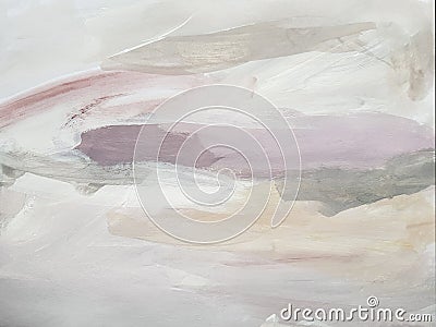 Abstract artistic painting textures in soft pastel colors. Stock Photo