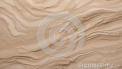 Abstract Artistry: Veined Sandstone Symphony. AI generate Stock Photo