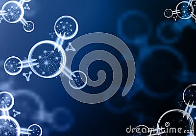 Abstract atom or molecule structure design as science, Abstract low Poly Mesh, Wireframe Design, Medical and technology concept. Vector Illustration