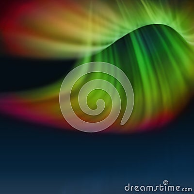 Abstract aurora Stock Photo