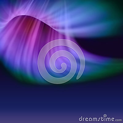 Abstract aurora Stock Photo