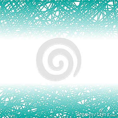 Abstract Azure Line Background. Vector Illustration