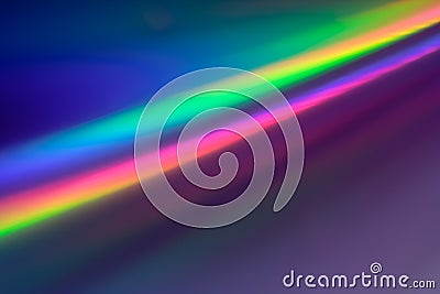 Abstract backgound in Rainbow colors Stock Photo