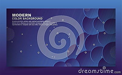 Abstract backgroun with dark blue color Vector Illustration