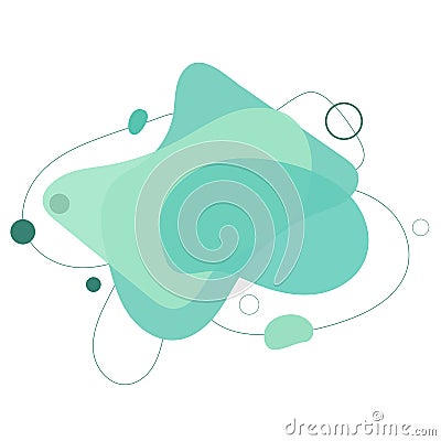 Abstract background.Abstract blur free form shapes color gradient. Colors effect soft transition, vector illustration eps10 Vector Illustration