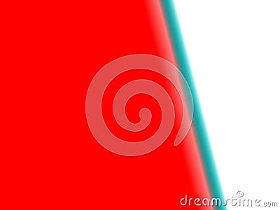 Abstract background, advertising cyan red white diagonal dynamic decorative modern pattern Stock Photo