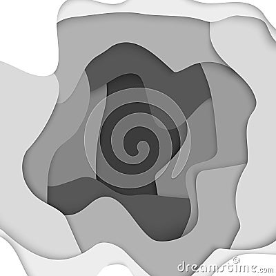 Abstract background. . All elements are separated in edit on white background isolated object abstract Stock Photo