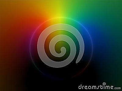 Abstract background, multicolored artistic modern futuristic horizontal fluorescence advertising Stock Photo