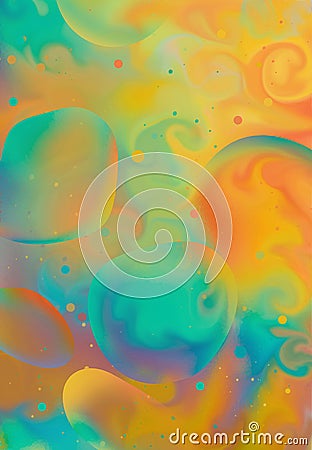 Abstract background babble Stock Photo