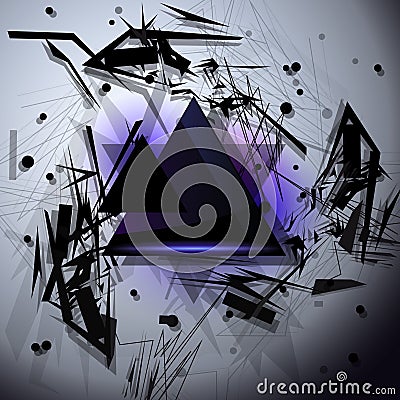 Abstract background banner Vector Illustration