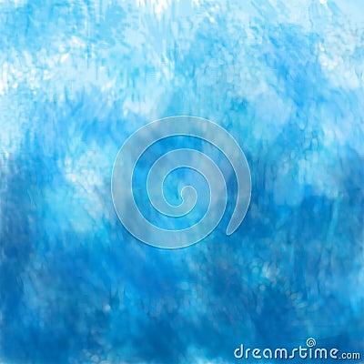 Abstract background, a beautiful transition from Persian blue to light blue, an imitation of oil paint on canvas. Stock Photo