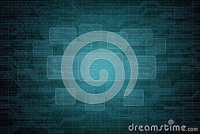 Abstract background with binary code. Hackers, darknet, virtual reality and science fiction concept. Stock Photo