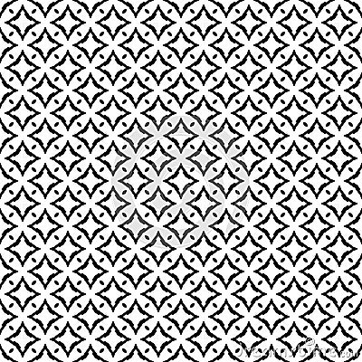 Background pattern black and white vector pattern Vector Illustration