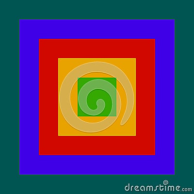 Abstract background block box brick colorful creative design digital element flat geometric square style texture wa Stock Photo