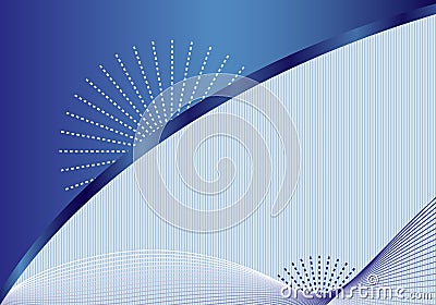 Abstract Background Blue Vector Illustration