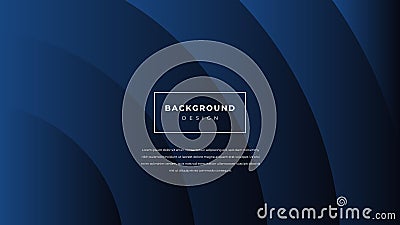 Abstract background blue phantom. Trendy wave shapes composition. Vector illustration eps10 Vector Illustration