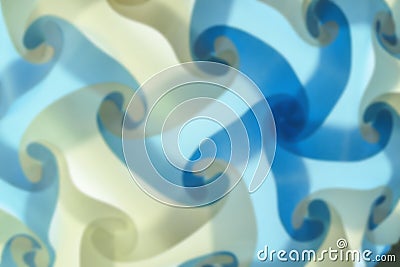 Abstract background, blurred smooth geometric shapes. white and blue, smooth gradients Stock Photo