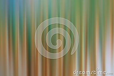 Abstract background with blurry stripes shape in vertical lines. Light green and yellow smooth colors background in digital motion Stock Photo