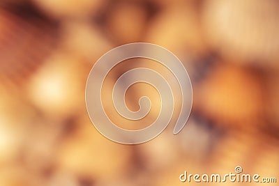 Bokeh orange. Abstract. Stock Photo