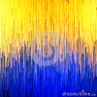 Abstract background. Bright music visualization. Geometric texture. Vector Illustration