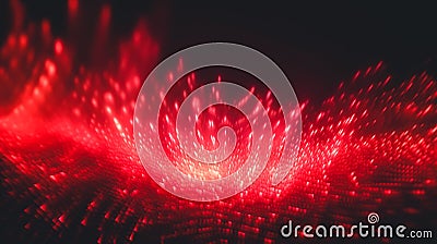 Abstract background from a brilliant mosaic pattern, generative AI. Stock Photo