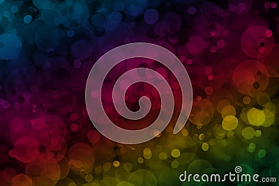 Abstract Background With Circles Stock Photo