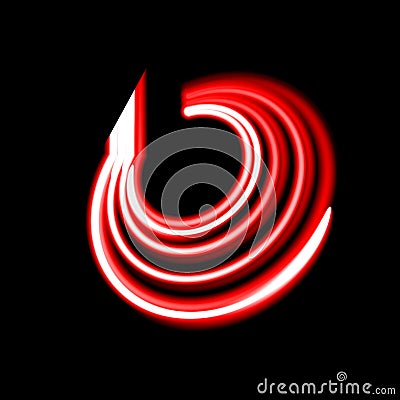 Whirlpool, black hole, radial lines with rotating distortion. Abstract spiral, vortex shape, element Stock Photo