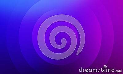 Abstract background with circles purple blue pink gradient Stock Photo