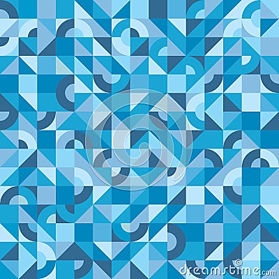 Abstract background - colored vector pattern in blue colors for presentation, booklet Vector Illustration