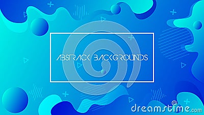 Modern abstract background.fluid shapes Stock Photo